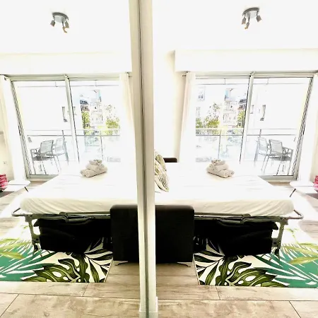 Apartment Aparthotel Riviera - Superbe Studio Avec Terrasse Coeur Centre Ville De Nice - Terrasse Jardin Pastorelli 2 Nice